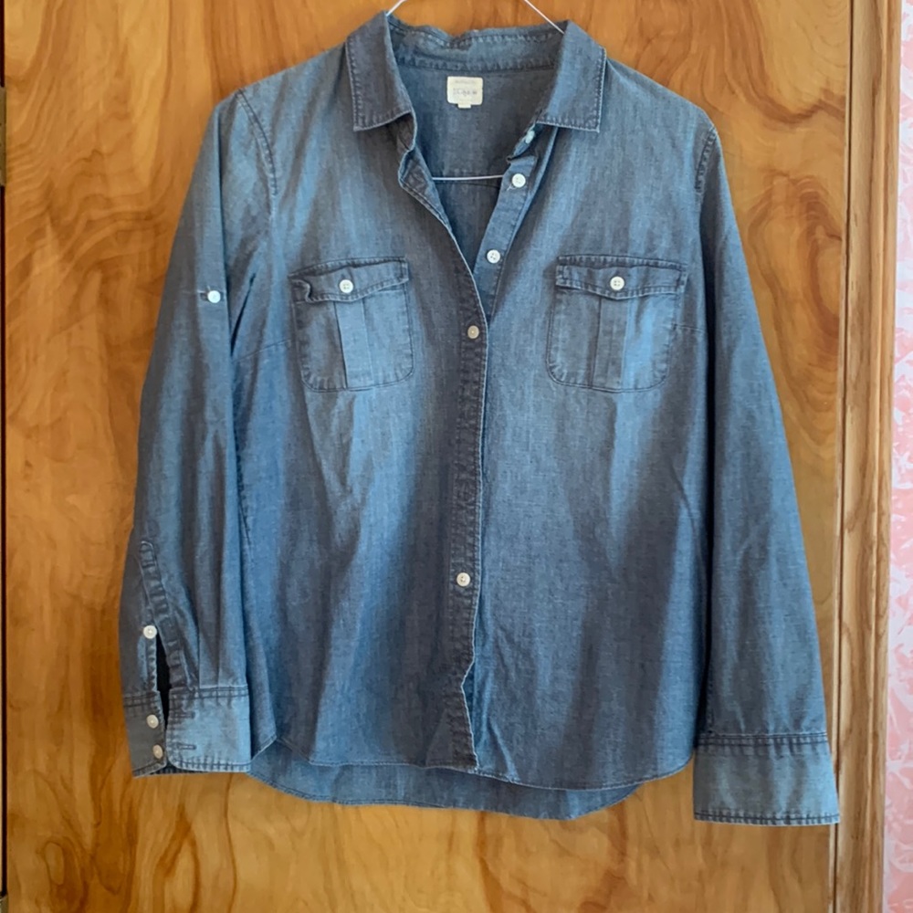 JCrew chambray button down
